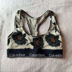 calvin klein unlined bralette
